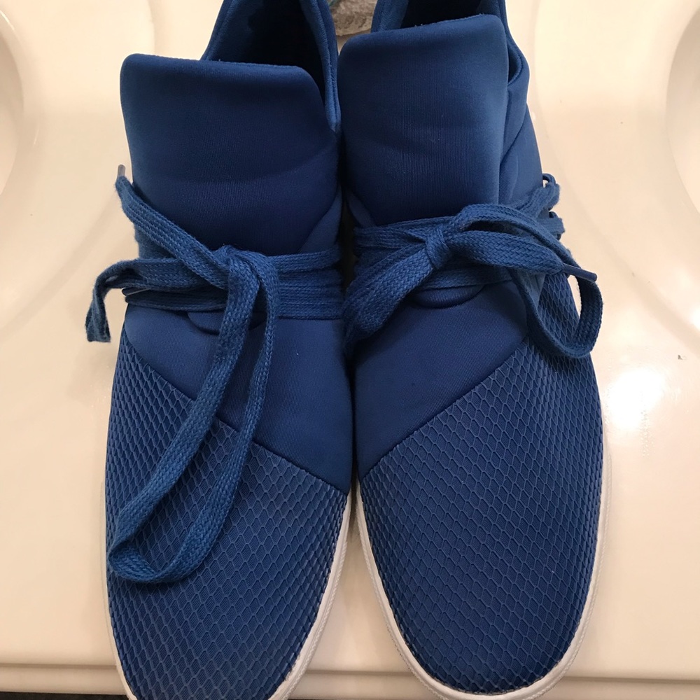 Blue BRASH shoes like new